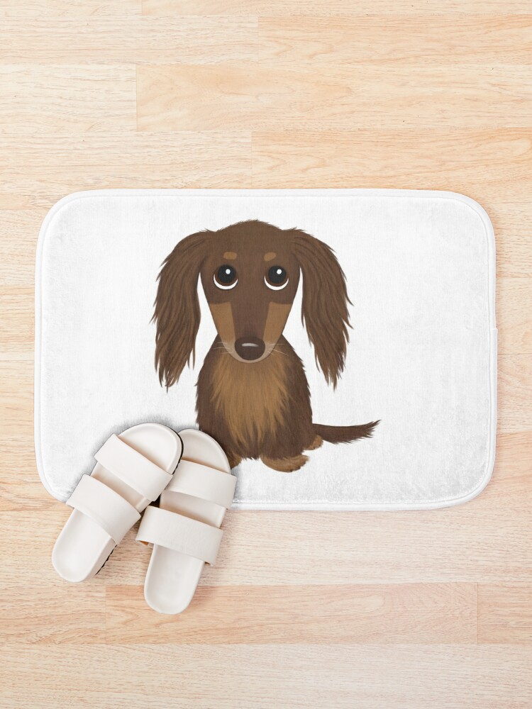 Cartoon Dog Bath Rug