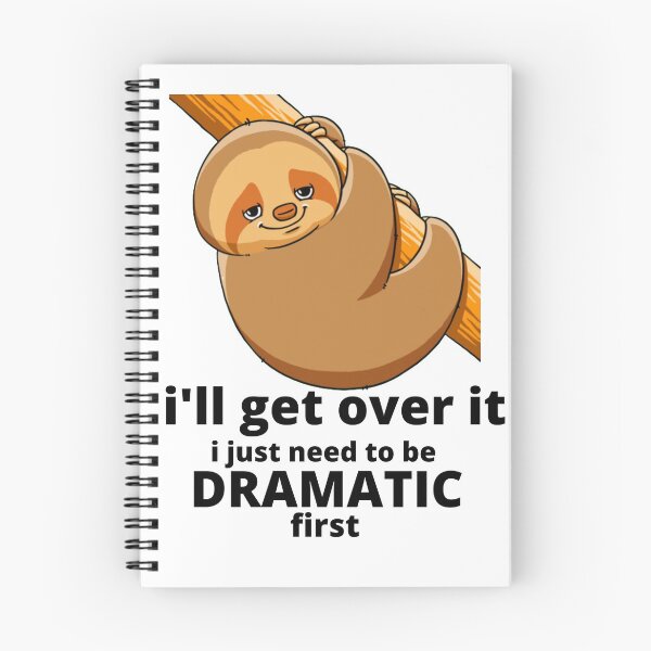Item preview, cute dramatic sloth  designed and sold by Babmk.