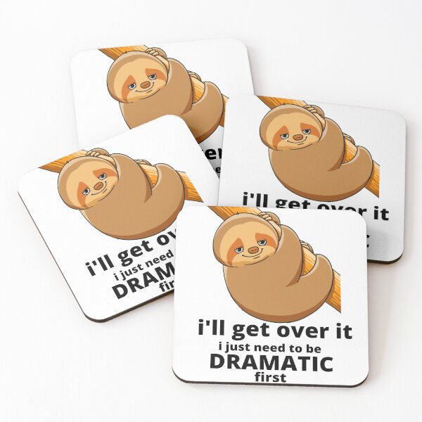Item preview, cute dramatic sloth  designed and sold by Babmk.