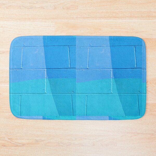 Item preview, Turquoise Blue Brick  designed and sold by newburyboutique.