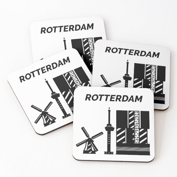 Item preview, Rotterdam Skyline, Netherlands designed and sold by marosharaf.