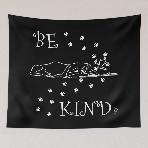 Item preview, BE KIND by Swoot - Black and Dark Apparel designed and sold by swoottees.