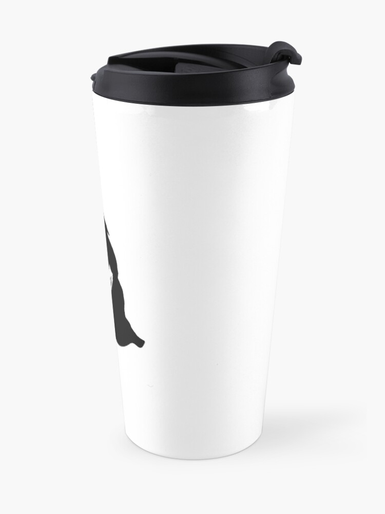 Alternate view of Triptych right face (travel mug) Travel Mug
