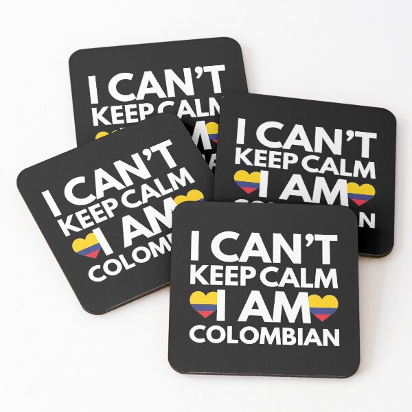 Aperçu de l'œuvre Je ne peux pas garder mon calme, je suis colombien de Colombie créée et vendue par HelloFromAja.