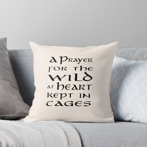 Item preview, A prayer for the wild at heart kept in cages designed and sold by TheaDesign.