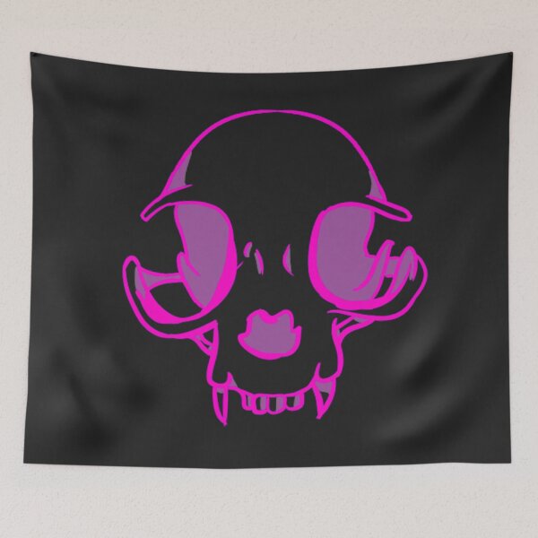 Item preview, Cat Skull designed and sold by MoMo0420.