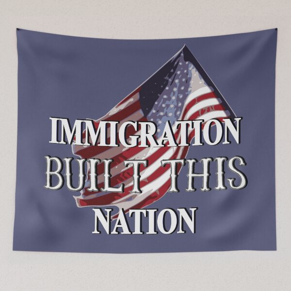 Item preview, Immigration Built This Nation Immigrant Rights Awareness designed and sold by madlil.
