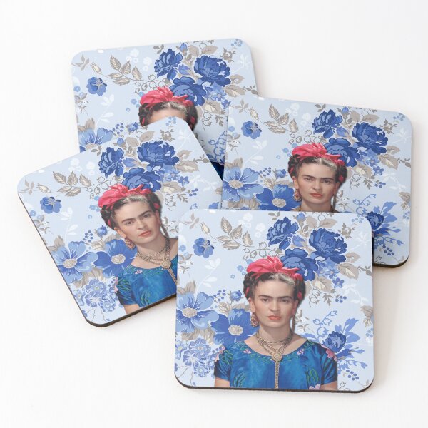 Item preview, Frida Blue Floral designed and sold by getpressedshirt.