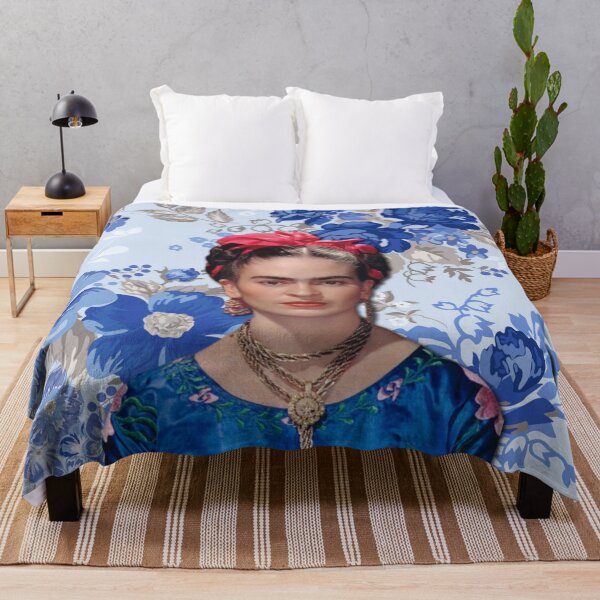 Item preview, Frida Blue Floral designed and sold by getpressedshirt.