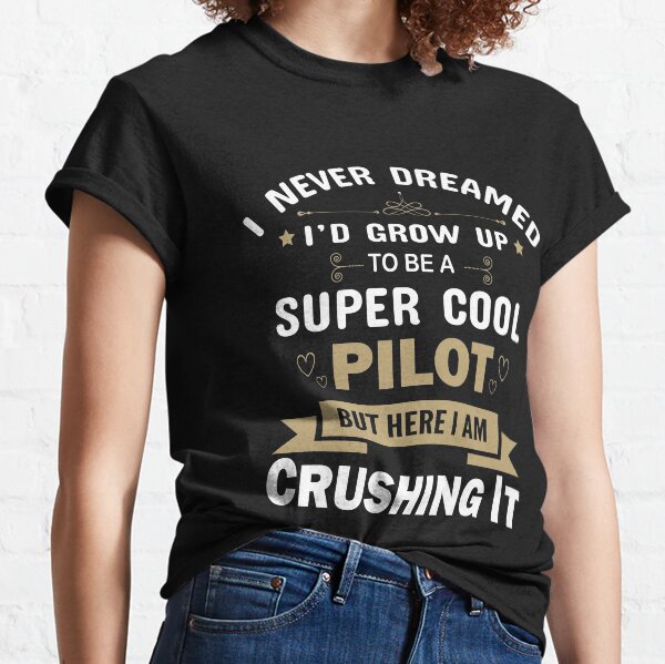 funny pilot t shirt