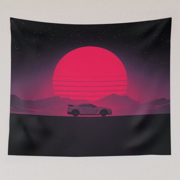 Item preview, Sunset Sports Car designed and sold by artworkbyrihen.