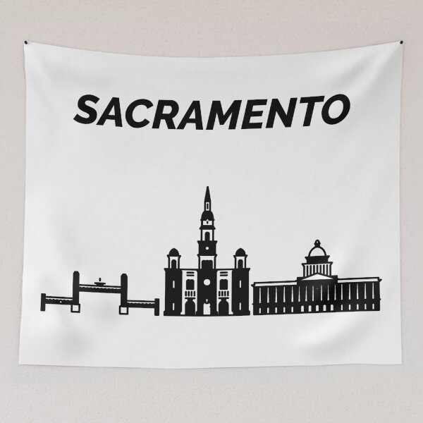 Item preview, Sacramento Skyline, California, USA designed and sold by marosharaf.