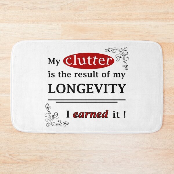Item preview, My Clutter for light fabric designed and sold by motleythread.