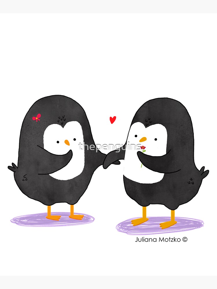 Lovely Penguin Couple by thepenguins