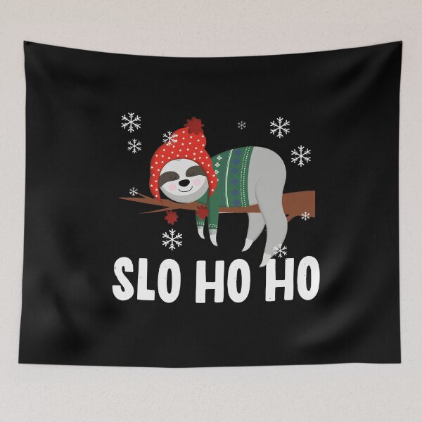 Item preview, Slo Ho Ho Sloth Christmas designed and sold by cimibaka25.