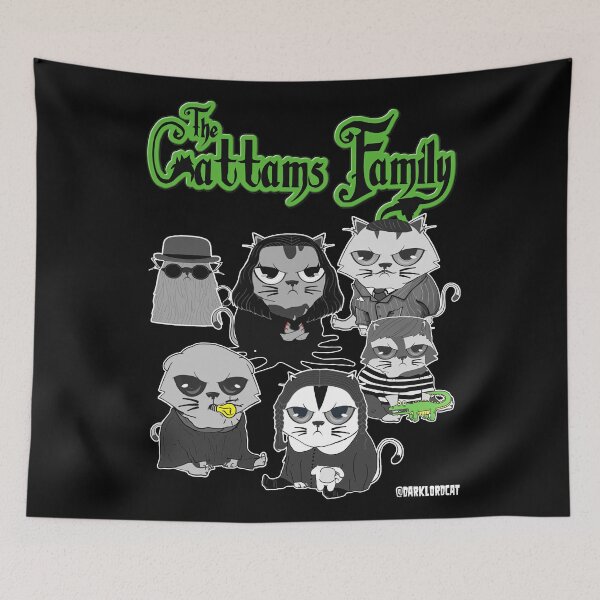 Item preview, The Cattams Family designed and sold by darklordpug.