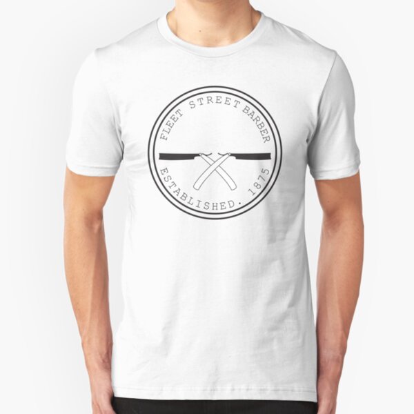 Fleet Steet Barber Slim Fit T-Shirt