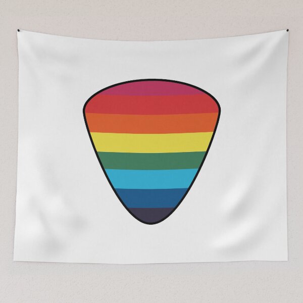Item preview, Gay Pride Guitar Pick  designed and sold by fearcity.