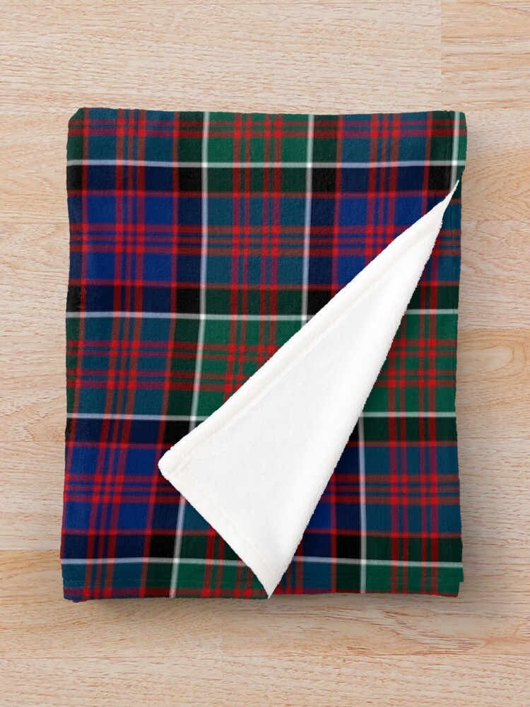 MacDonald of Clanranald Family Tartan Crest Blanket main image 0