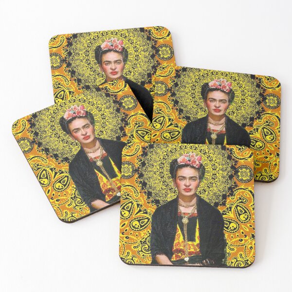 Item preview, Frida Gold pattern designed and sold by getpressedshirt.