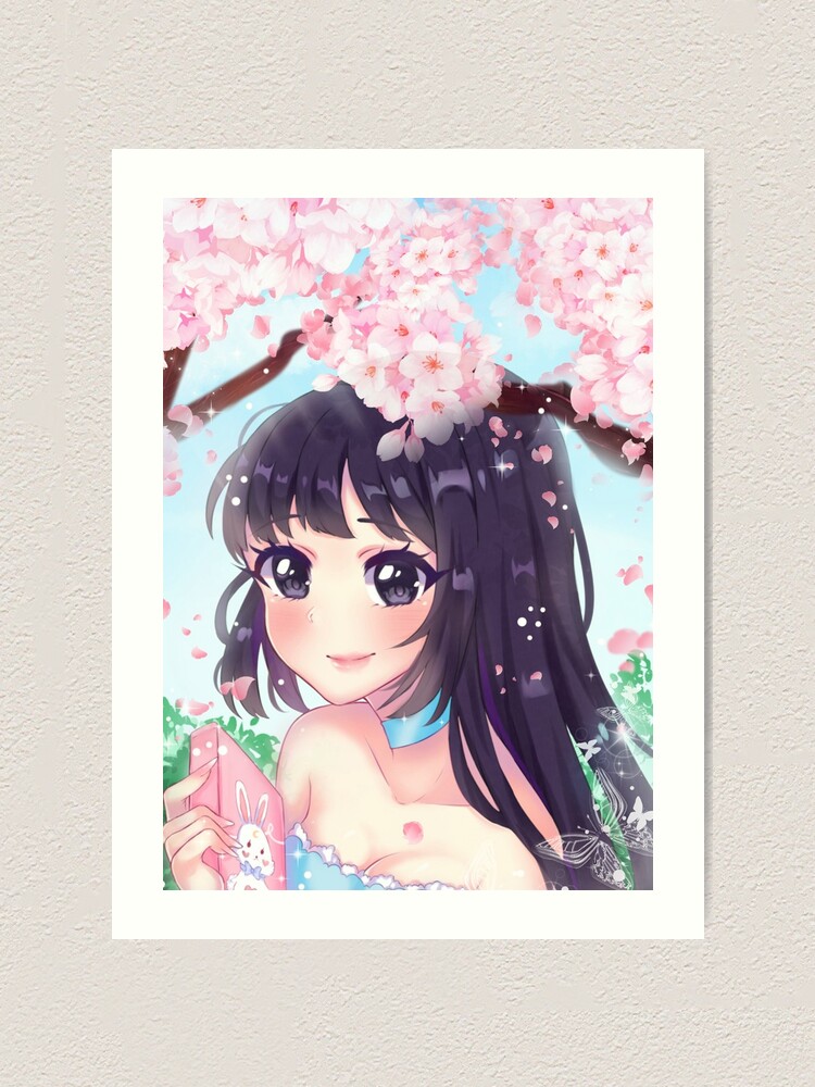 Alternate view of Sakura Yuri Art Print