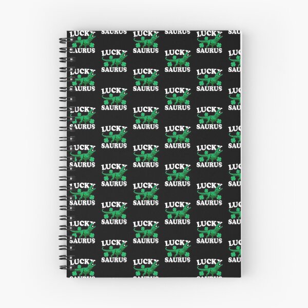 Aperçu de l'œuvre Luckysaurus Irish Dinosaur T rex Cadeau drôle pour St Patricks print créée et vendue par D-C-Designs.