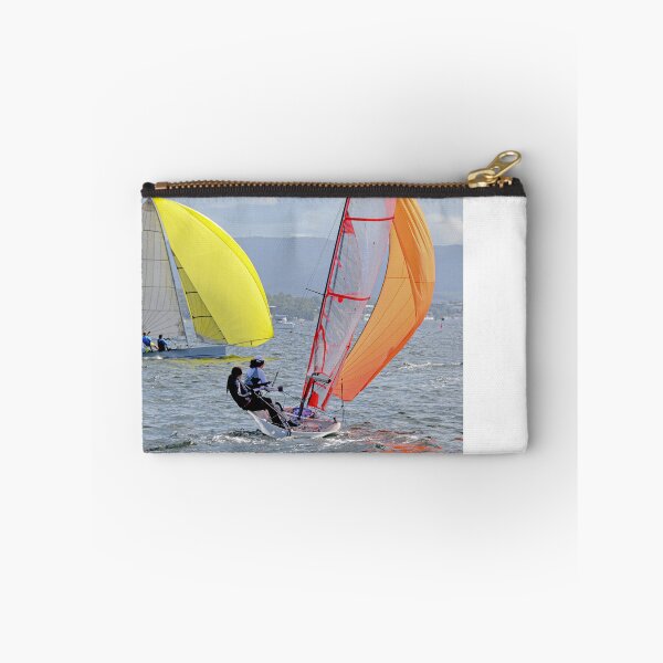 Item preview,  Children sailing racings sailboats with colourful sails.  designed and sold by sunnypicsoz.