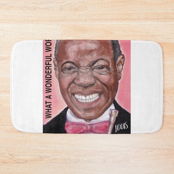 Artikelvorschau, Louis Armstrong, was für eine wundervolle Welt entworfen und verkauft von Donna Haupt.
