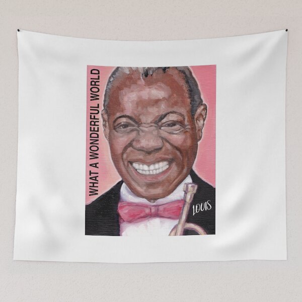 Item preview, Louis Armstrong, What A Wonderful World  designed and sold by Donna Haupt.