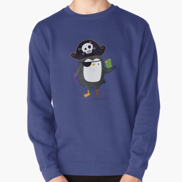 Pirate Penguin Pullover Sweatshirt