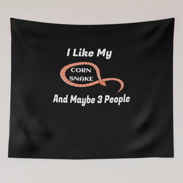Item preview, I Like My Corn Snake And maybe 3 People designed and sold by SparkleLiveLife.