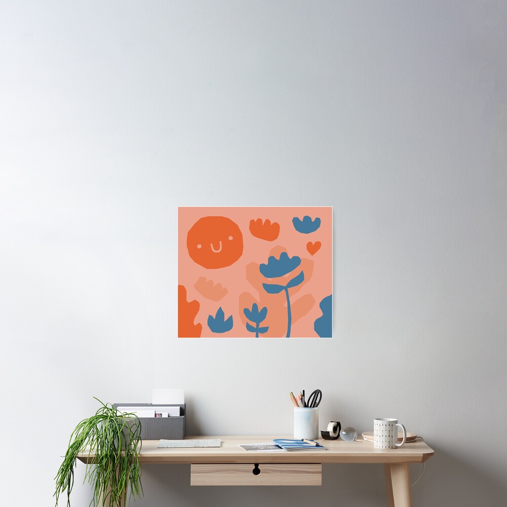 Garden pattern Poster
