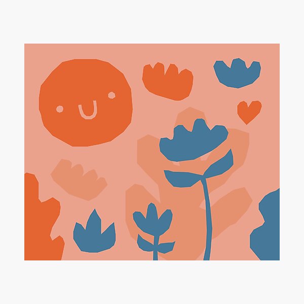 Garden pattern Photographic Print