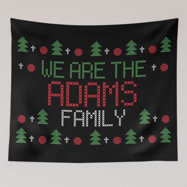 Item preview, We are The Adams Christmas Family designed and sold by elhefe.