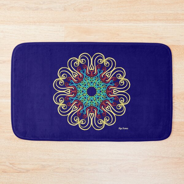 Item preview, Style Vintage Glamor #MandalaMode (Blue) designed and sold by olgaramos.