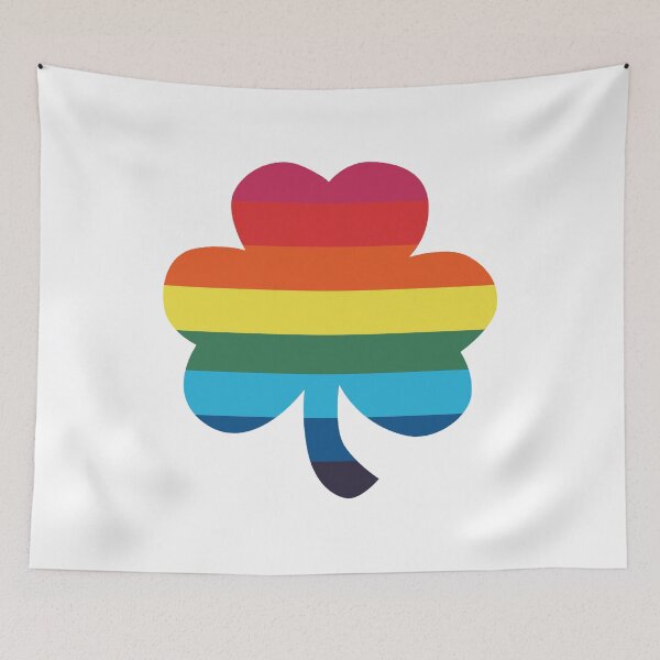 Item preview, Gay Pride Shamrock  designed and sold by fearcity.