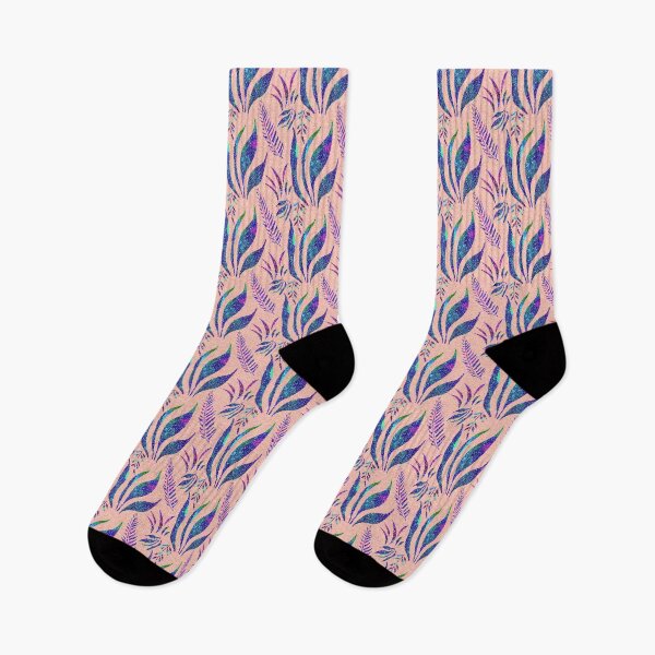 Item preview, Pointillism Jungle Pattern- Coral Background designed and sold by Katy Scholten.