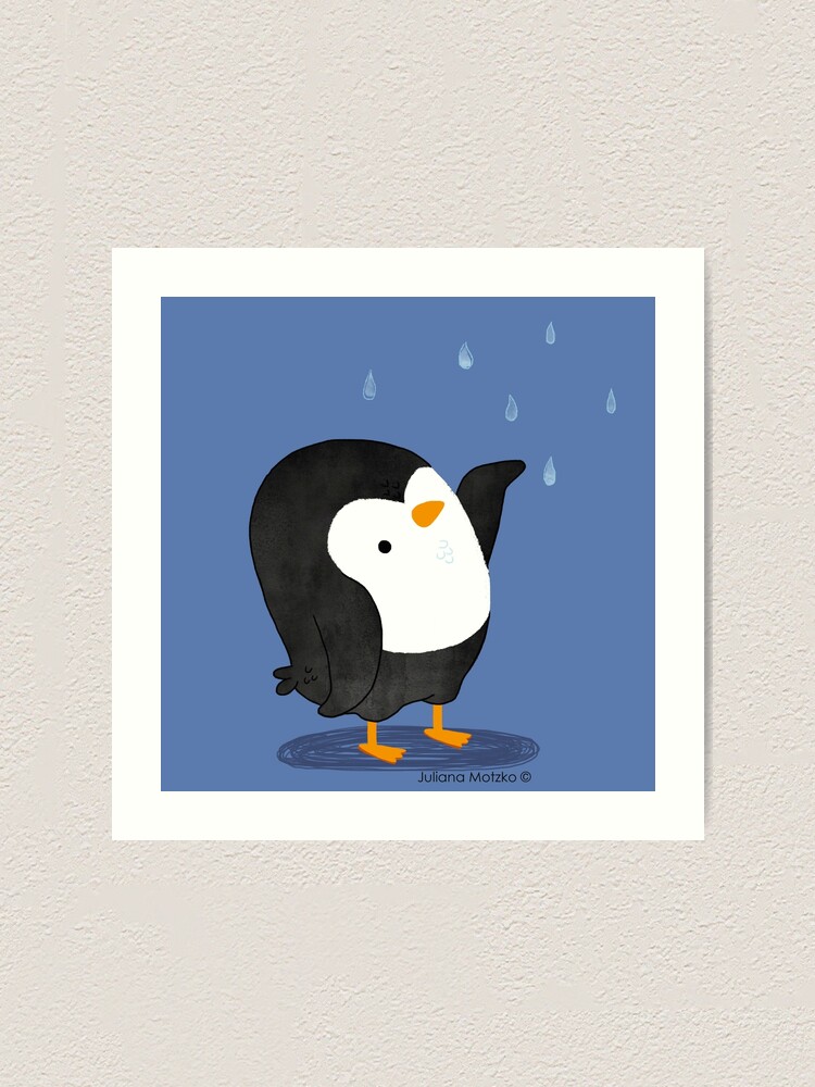 Alternate view of Is it raining? Art Print