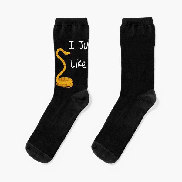 I Just Really Like Snakes Ok Funny Corn Snake  Socks