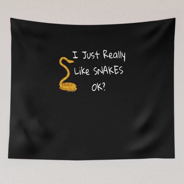Item preview, I Just Really Like Snakes Ok Funny Corn Snake  designed and sold by SparkleLiveLife.