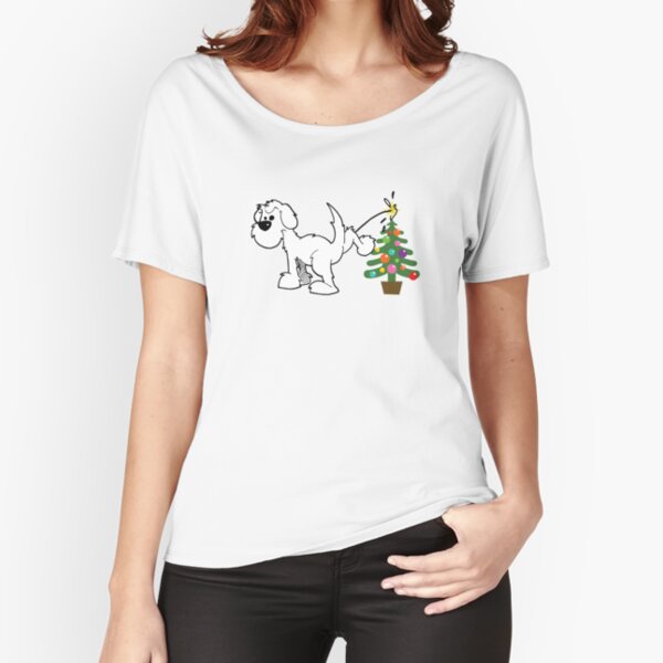 Merry Christmas love DOG Relaxed Fit T-Shirt