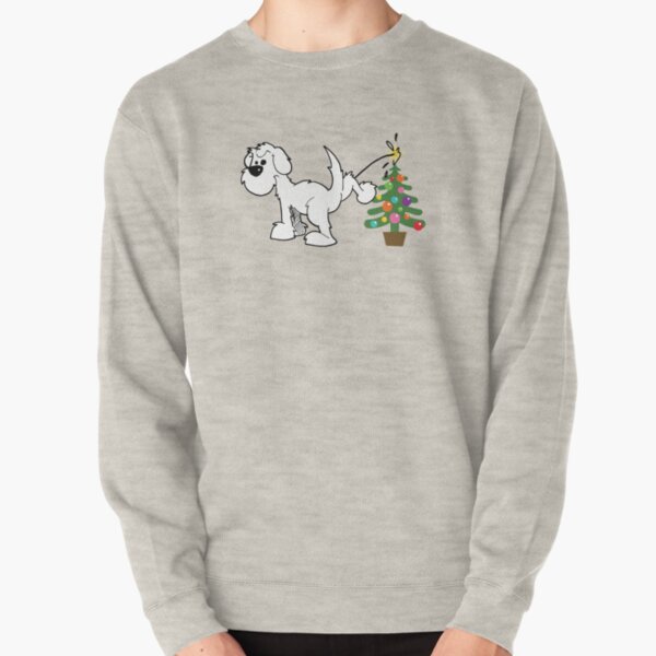 Merry Christmas love DOG Pullover Sweatshirt