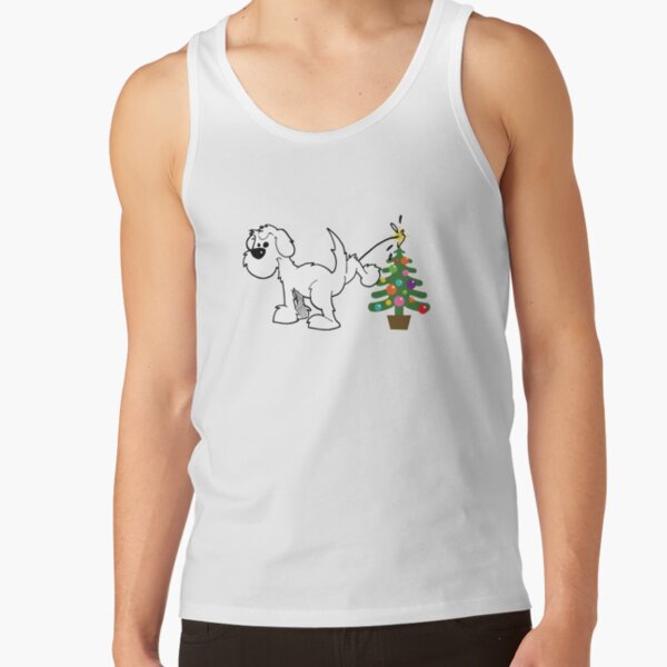 Merry Christmas love DOG Tank Top