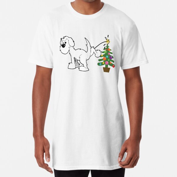 Merry Christmas love DOG Long T-Shirt