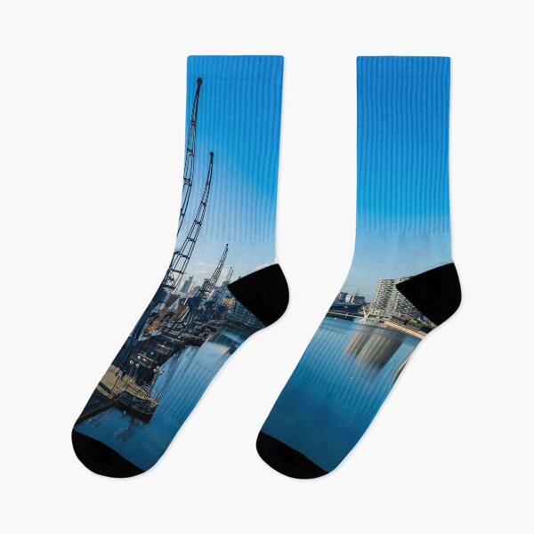 Item preview, London Docklands Royal Docks Silvertown Water Scene designed and sold by skyfilming.