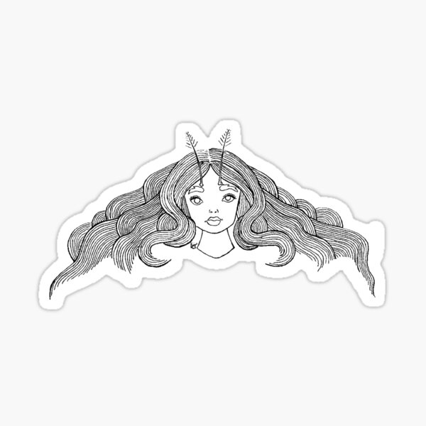 Little Moth Sticker