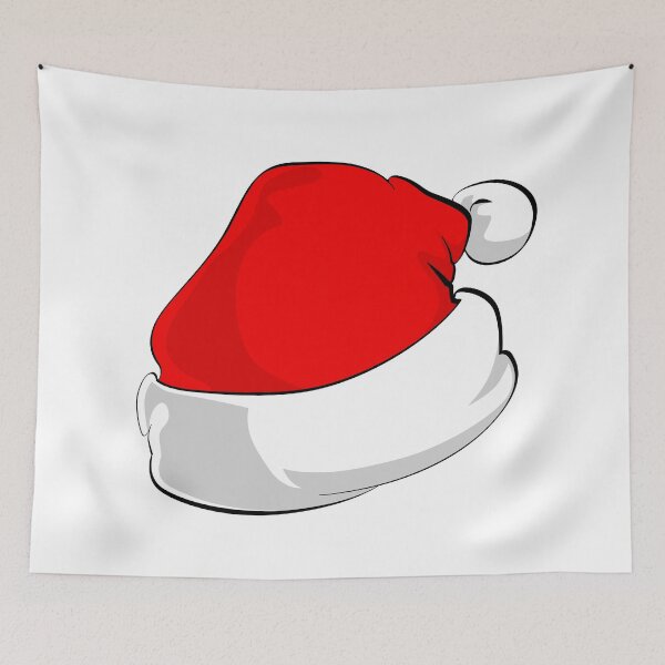 Item preview, Santa Hat in red white with a white tassel, Weihnachtsmütze, Santa Hat, christmas, weihnachten designed and sold by Marcin Adrian.