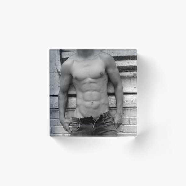 male abs Acrylic Block