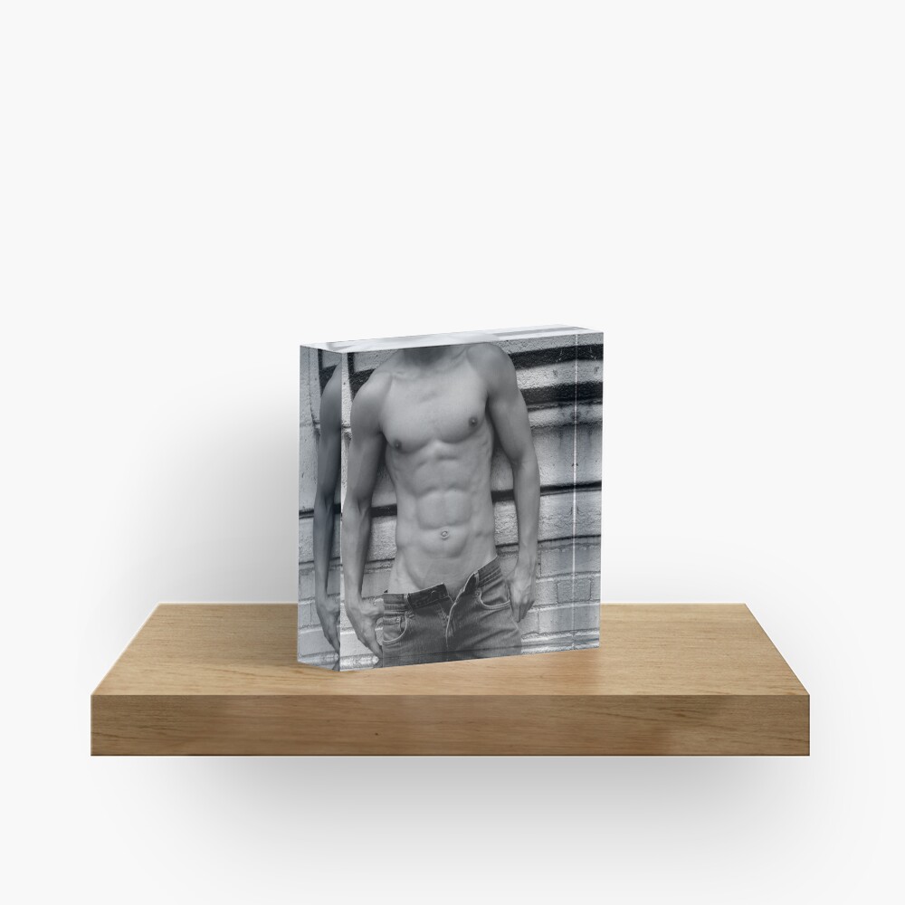 male abs Acrylic Block