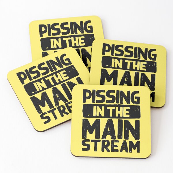 Item preview, Pissing in the mainstream designed and sold by RAWWR.